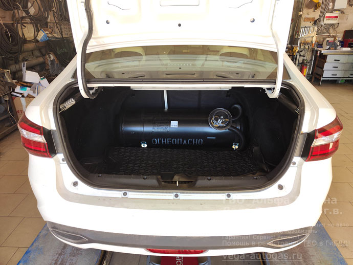 Газ на Ладу Веста 2024 г.в., 1.6 л., 106 л.с., с пробегом; 27 409 км. ГБО Альфа Д 39 в Дзержиске