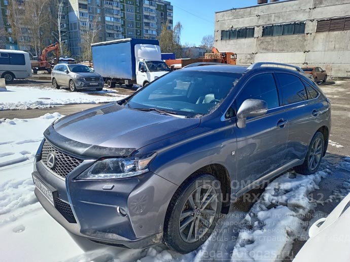 Установка ГБО ОМВЛ на шестицилиндровый внедорожник LEXUS RX350 (Лексус РХ 350) 2012 г.в., 3.5 л., 277 л.с., пробег 244 605 км.